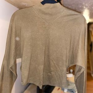 Crop Turtleneck